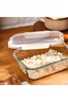 Emsan Soft 1520 ml Borosilikat Saklama Kabı