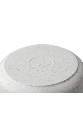 Taç Gravita Döküm Derin Tencere 22 cm Beyaz - TAC-3481