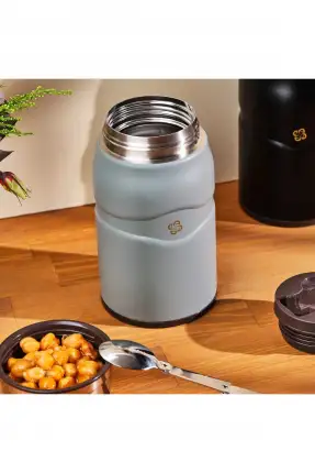Emsan Smart Yiyecek Termosu Gri 750 ml