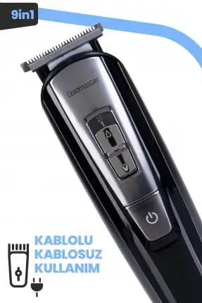 Goldmaster Venge Islak-Kuru Kullanım Erkek Bakım Seti GM-8110