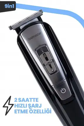 Goldmaster Venge Islak-Kuru Kullanım Erkek Bakım Seti GM-8110