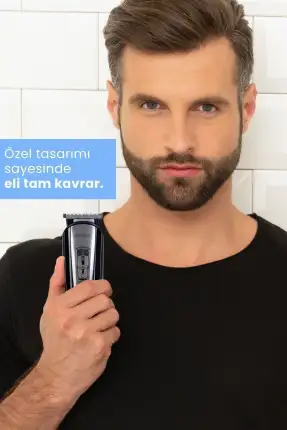 Goldmaster Venge Islak-Kuru Kullanım Erkek Bakım Seti GM-8110