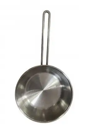 OMS Paslanmaz Çelik Tava 24 cm - Kapaksız