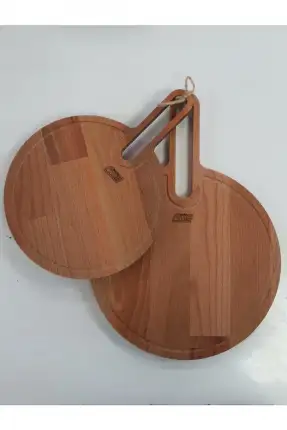 FMS 2li Yuvarlak Kesme ve Sunum Tahtası - 22X31 - 26X36