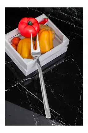 Cooker Milas Tekli Çelik Servis Çatalı - CKR2604