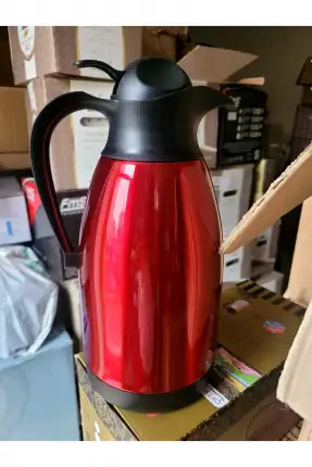 Cooker Trend Çelik Termos 2 Lt - Parlak Kırmızı - CKR2026