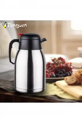 Penguen Çift Katlı Paslanmaz Çelik Termos 2 Lt - PNG1200A
