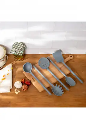 Emsan Fiesta 5 Parça Servis Seti - Gri