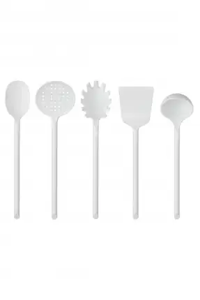 Emsan Fiesta 5 Parça Servis Seti - Beyaz