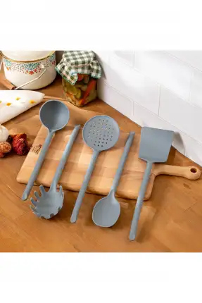 Emsan Fiesta 5 Parça Servis Seti - Gri