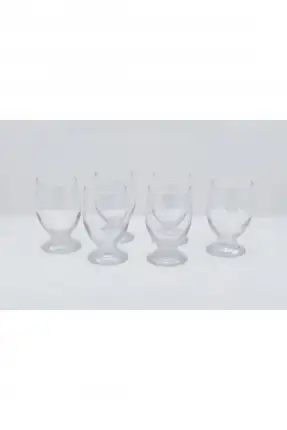 Sigma Cam 3Lü Duru Ayaklı Su Bardağı