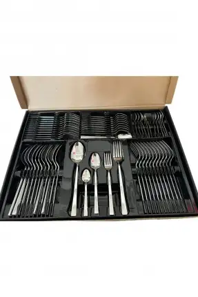 Tercan Okyanus 60 Parça 12 Kişilik Çatal Kaşık Bıçak Seti