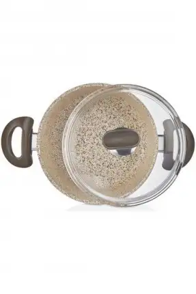 Falez Creamy Granit 28 cm Derin Tencere - CRE 3020