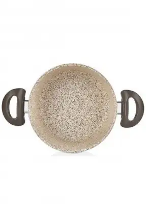 Falez Creamy Granit 28 cm Derin Tencere - CRE 3020