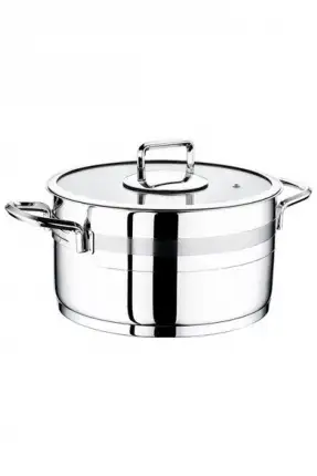 Evimsaray Safir 24x14 Cm Derin Çelik Tencere - S-1387