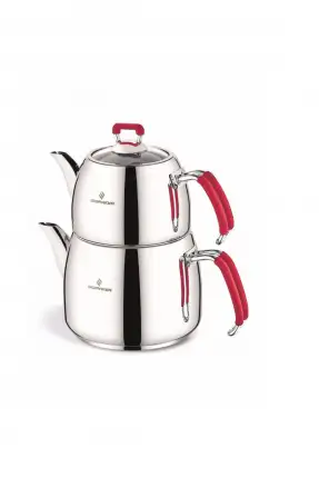 Sofram Mars ∅150 Küçük Boy Çaydanlık Kırmızı