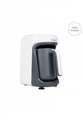 Homend Pottoman 1840H Türk Kahve Makinesi Krem