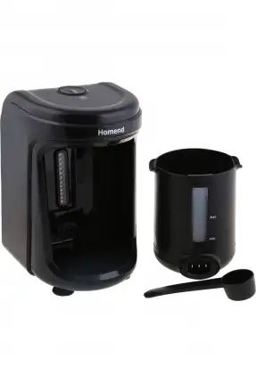 Homend Pottoman 1840H Türk Kahve Makinesi Siyah