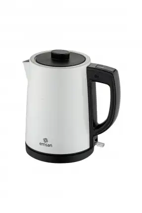 Emsan Bella Gusto Çay Makinesi 1650 W Paslanmaz Çelik 1.8 Lt Krem