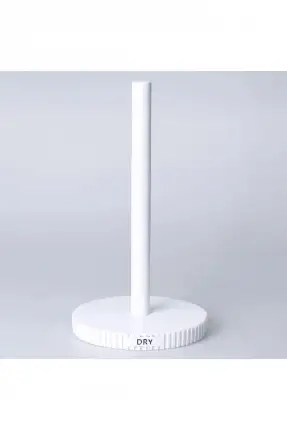 By Selim Grooved Kağıt Havluluk - Beyaz