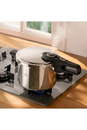 Emsan Fast Cooker Çift Emniyetli Düdüklü Tencere 6 Litre