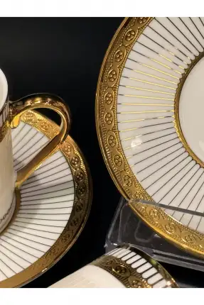 Kosova Rsy-215 90CC(Kaitlyn) 6LI Fincan Takımı Gold