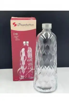 Paşabahçe Leafy Su Şişesi Kapaklı 1035 cc - 80405