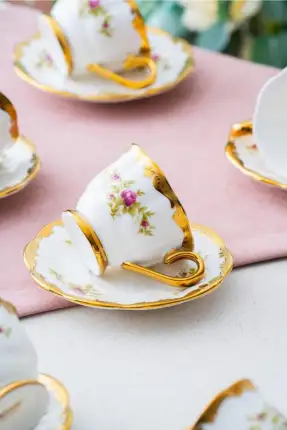 Acar Edoril 6 Kişilik Kahve Fincanı Takımı - 90 ml