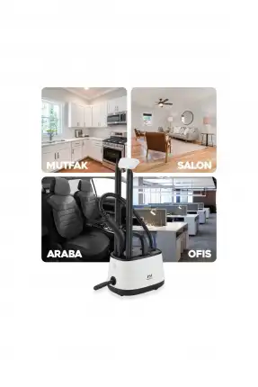 Pirantech CB-101A Çok Fonksiyonlu Buharlı Temizlik Makinası - Buharlı Temizleyici