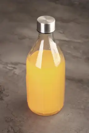 Acar Su Şişesi Krom Kapaklı