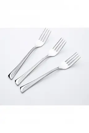 Nehir Fulya Sade 12'li Tatlı Çatal Takımı