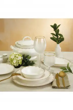 Emsan New Bone Asya 190712 60 Parça 12 Kişilik Yemek Takımı