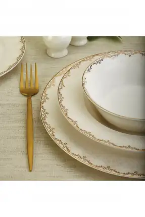 Emsan New Bone Asya 190712 60 Parça 12 Kişilik Yemek Takımı