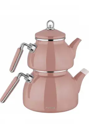 Neva Rose Chocolate Emaye Kombinim Set N2954