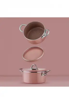 Neva Rose Chocolate 8 Parça Graye Tencere Seti