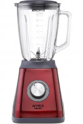 Arnica Vega Red 500W Lüks Blender Seti ve Kahve Öğütücü