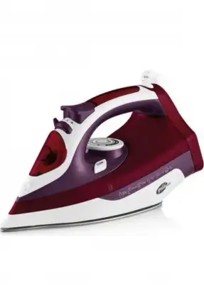 Goldmaster Maxipress Kırmızı 2200W Seramik Tabanlı 160 gr Şok Buharlı Ütü - GM-7613K