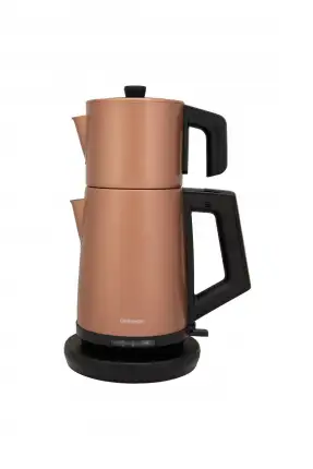 Goldmaster İncedem IN-6306G Gold Çelik Çay Makinesi