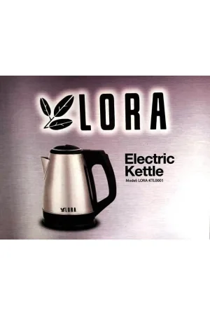 Lora KTL0001 1,2 Lt Otel Tipi Kettle İnox
