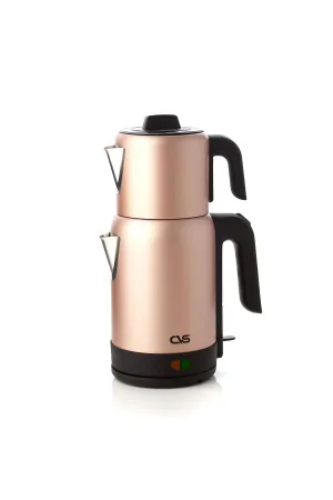 Cvs DN 1533 Elektrikli Çelik Çay Makinesi Rosegold