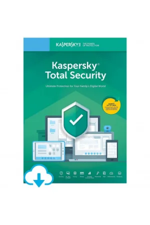 Kaspersky Total Security Antivirüs Yazılımı - Türkçe Dil - 1 Kullanıcı ve 1 Yıl Lisans