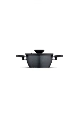 Emsan Diamente Exclusive 24cm Derin Tencere - Siyah