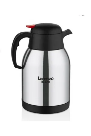 Lorenzo Black Paslanmaz Çelik Termos Inox 2LT - LRZ-2004