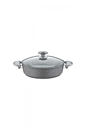 Oms Granit Basık Karnıyarık Tenceresi 34 cm - 3310