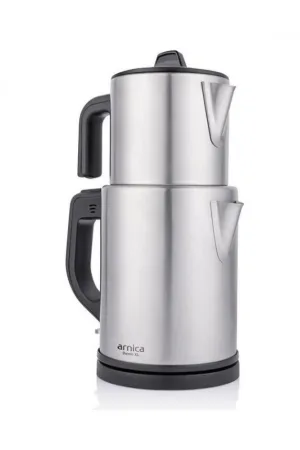 Arnica Demli XL 1800 W Çelik Çay Makinesi - İnox - IH33281