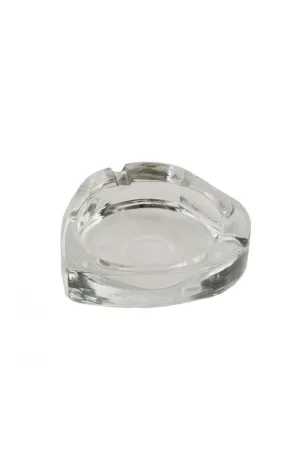Vidrex Pure Glass Heart Cam Küllük - HRT-10