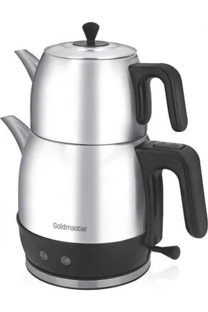 Goldmaster GM-7340 Demlika Xl Çelik Çay Makinesi - Inox