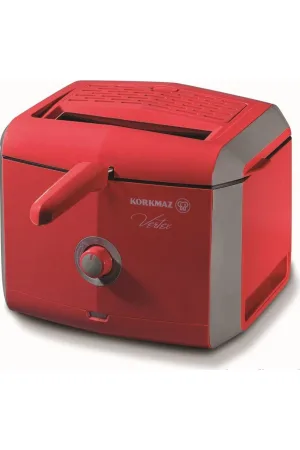 Korkmaz Vertex A486 02 Fritöz - Kırmızı