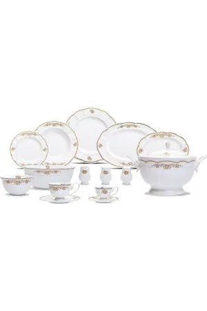 Karaca 84 Parça Fine Bone Yemek Takımı Victoria