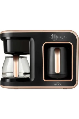 Karaca Hatır Plus 2 in 1 Kahve Makinesi - Rose Brown